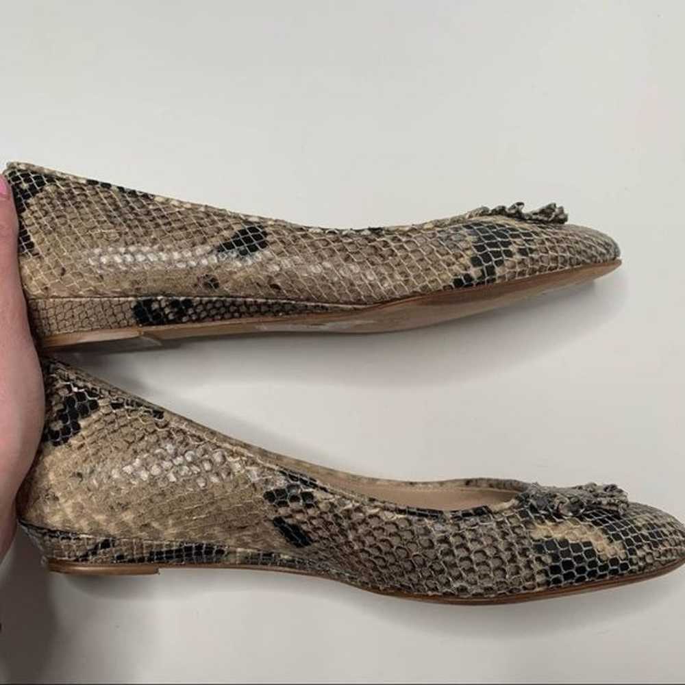 Loeffler Randall Snake Skin Python Flats - image 11