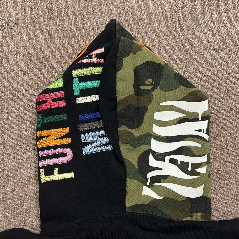 Bape Bape Half Green Camo Tiger Hoodie - image 7