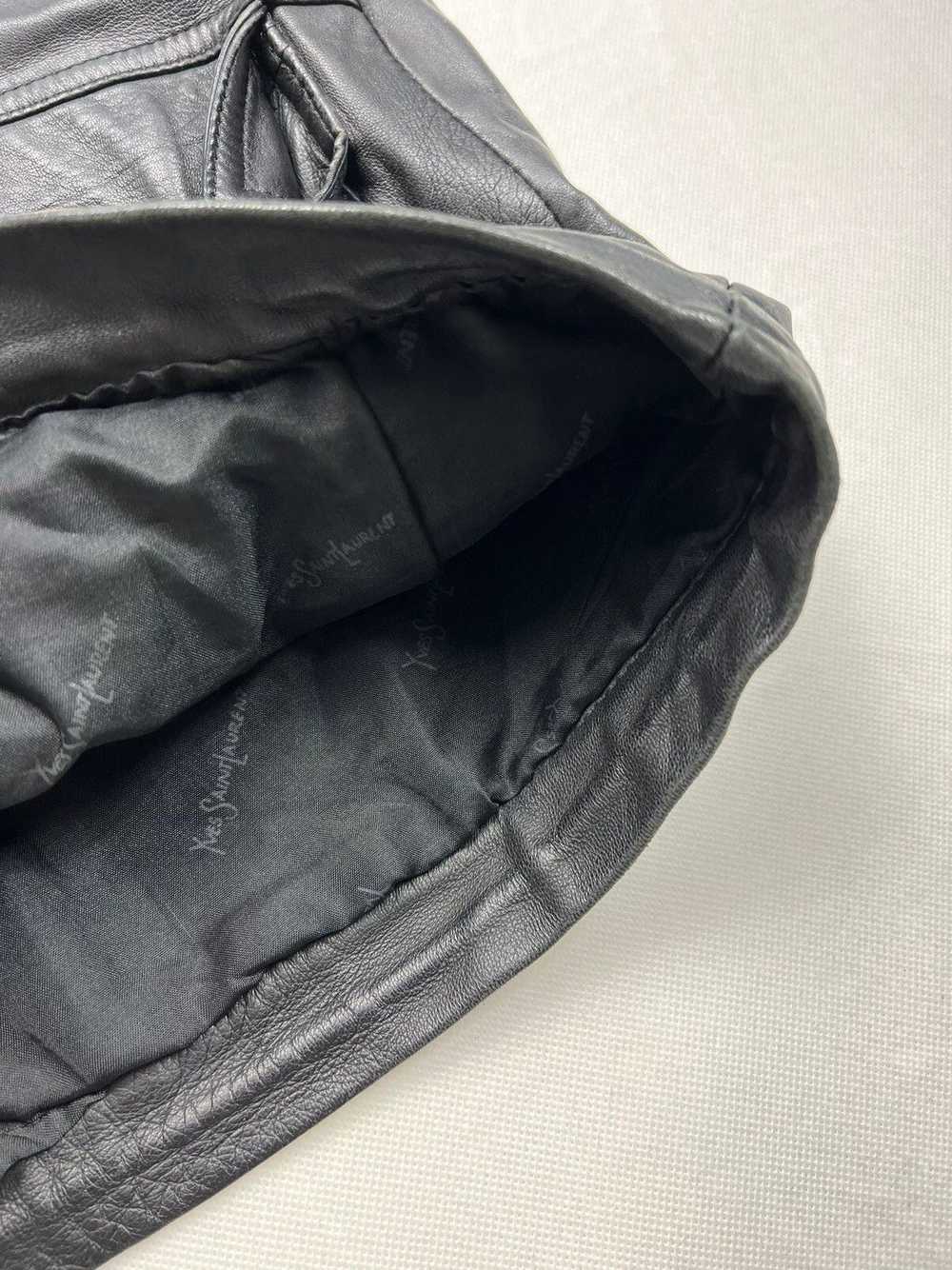 Rare × Vintage × Yves Saint Laurent Rare Leather … - image 12