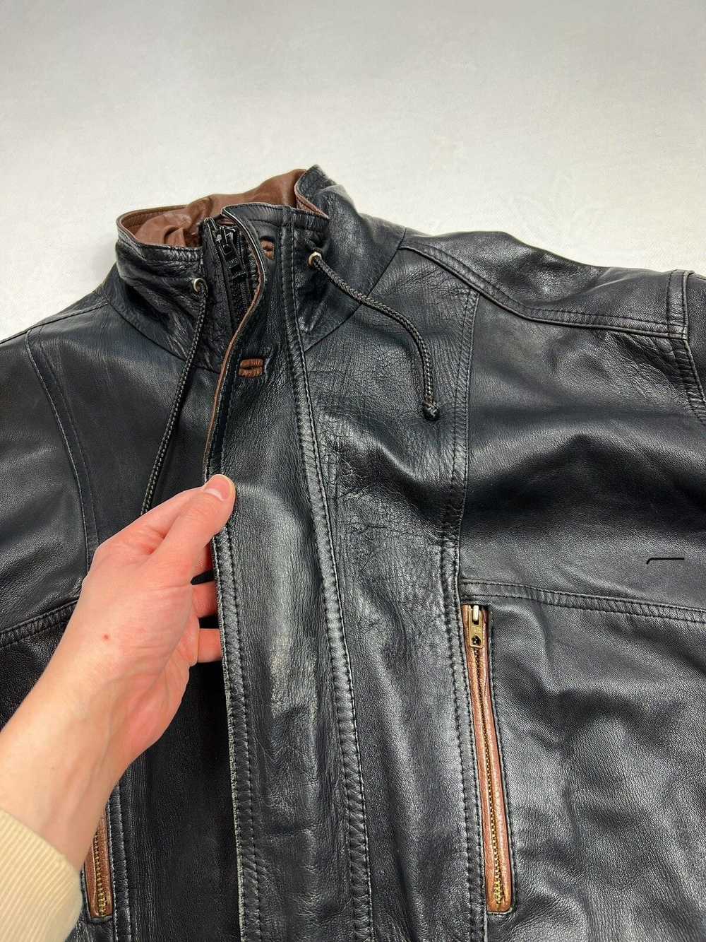 Rare × Vintage × Yves Saint Laurent Rare Leather … - image 3