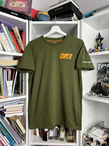 NASCAR × Racing × Streetwear McLaren DR3 khaki t-… - image 1