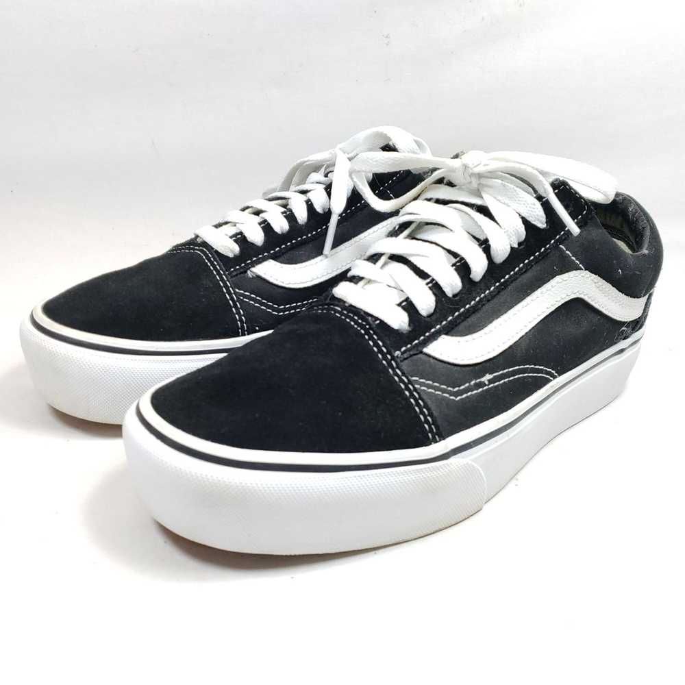 Vans Vans Men's Size 8 Old Skool Black White Snea… - image 1