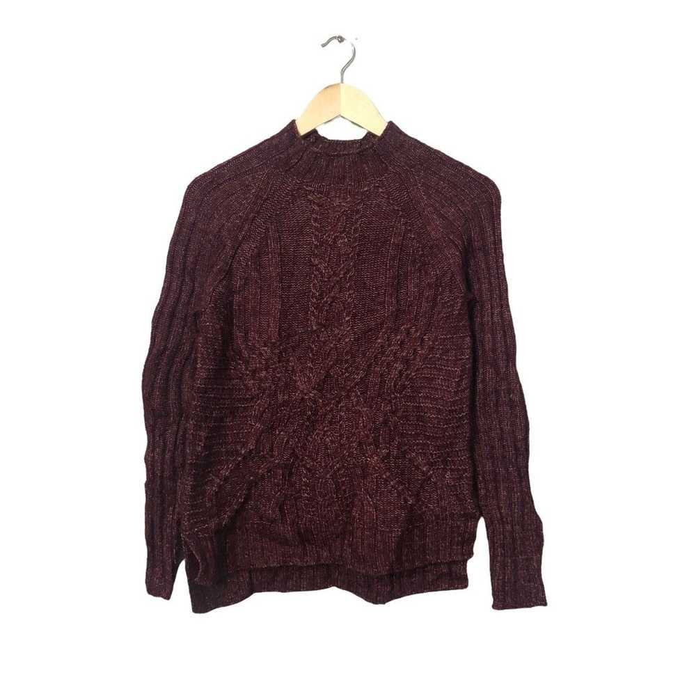 Aran Isles Knitwear × Coloured Cable Knit Sweater… - image 1