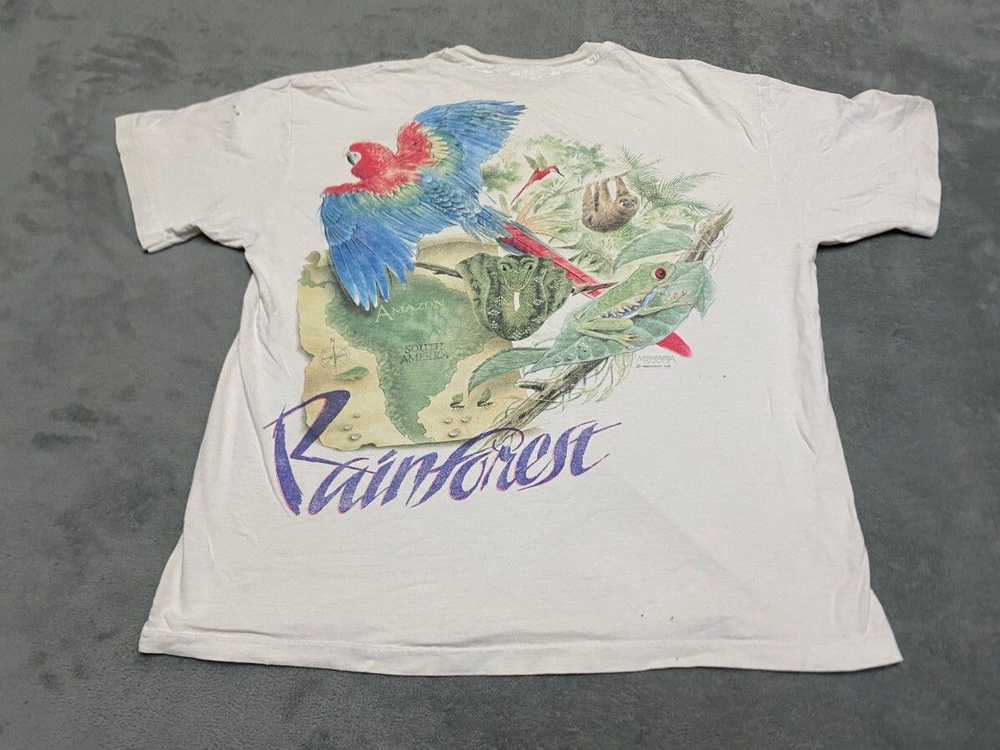 Rare × Streetwear × Vintage Vintage Rainforest 90… - image 3