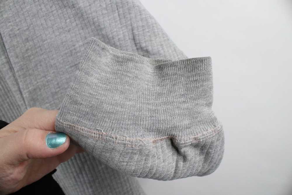 Gap × Vintage Vintage 90s Gap Blank Ribbed Knit T… - image 7