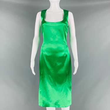 Dolce & Gabbana Green Acetate Blend Sleeveless Mi… - image 1