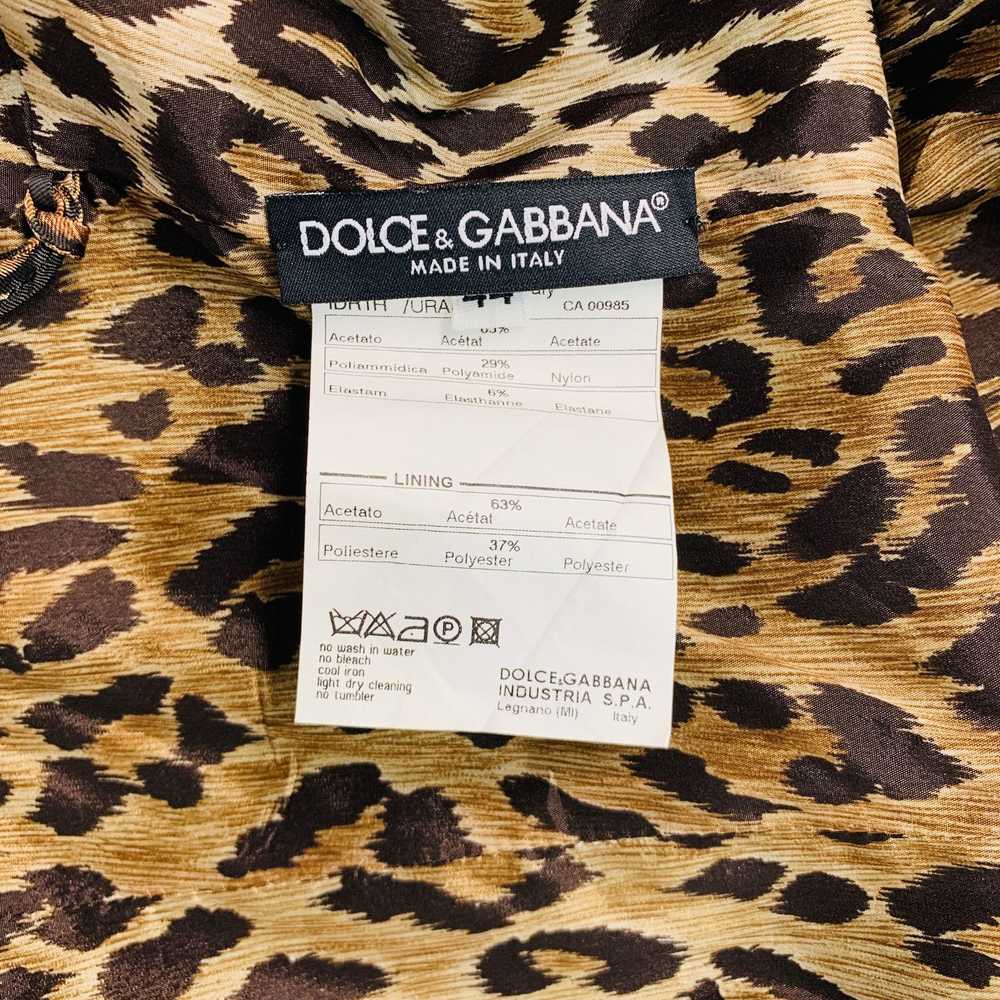 Dolce & Gabbana Green Acetate Blend Sleeveless Mi… - image 4