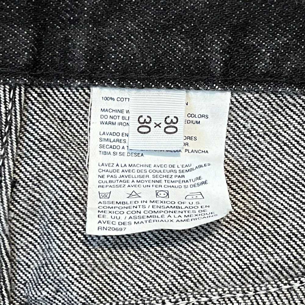 Dickies Dickies Mens 30x29 Black Denim Jeans Util… - image 5