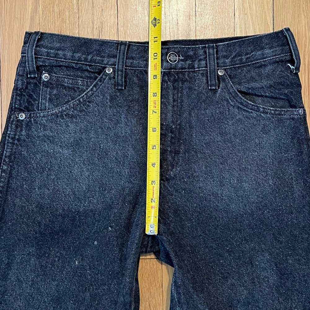 Dickies Dickies Mens 30x29 Black Denim Jeans Util… - image 7