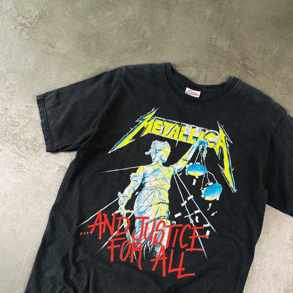 Hanes Vintage 1994 Metallica "And Justice For All… - image 2