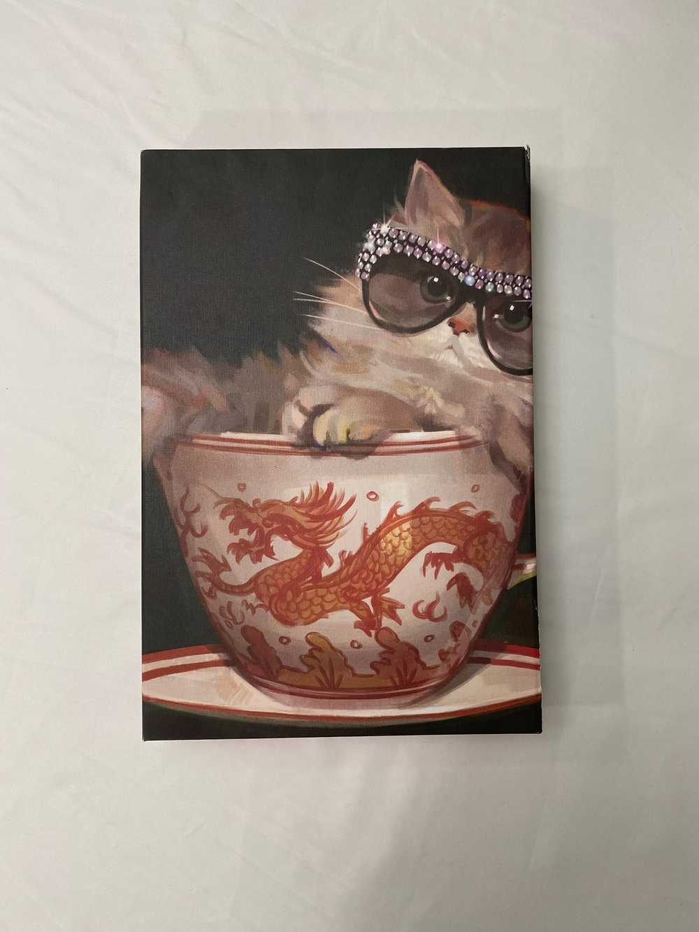 Gucci Ignasi Monreal Cat Teacup print T-shirt run… - image 5