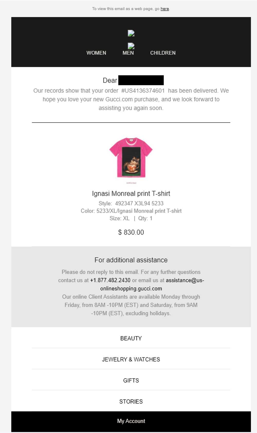 Gucci Ignasi Monreal Cat Teacup print T-shirt run… - image 7