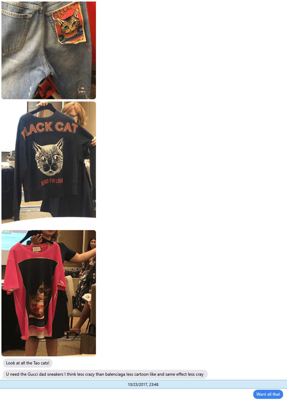 Gucci Ignasi Monreal Cat Teacup print T-shirt run… - image 8