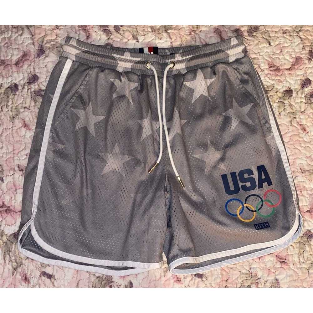 Kith Kith Team USA Olympics Stars Mesh Shorts Men… - image 10