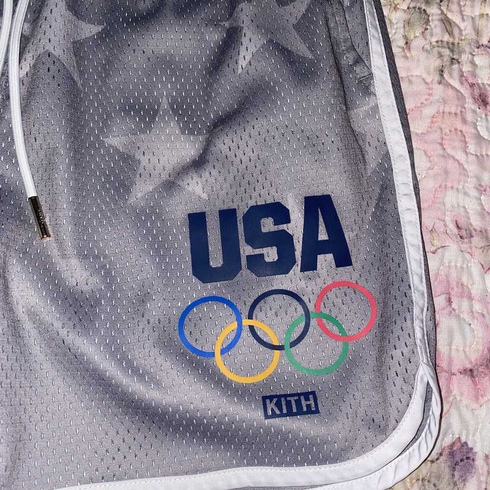 Kith Kith Team USA Olympics Stars Mesh Shorts Men… - image 2