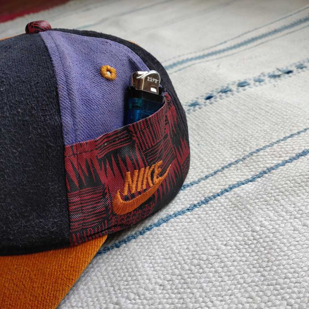 Nike × Vintage Vtg 90's Nike Hoop Heroes Snapback… - image 5