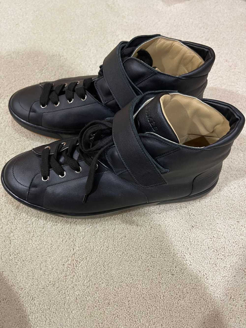 Hermes Rare Hermes High Top Jackson Leather Sneak… - image 2