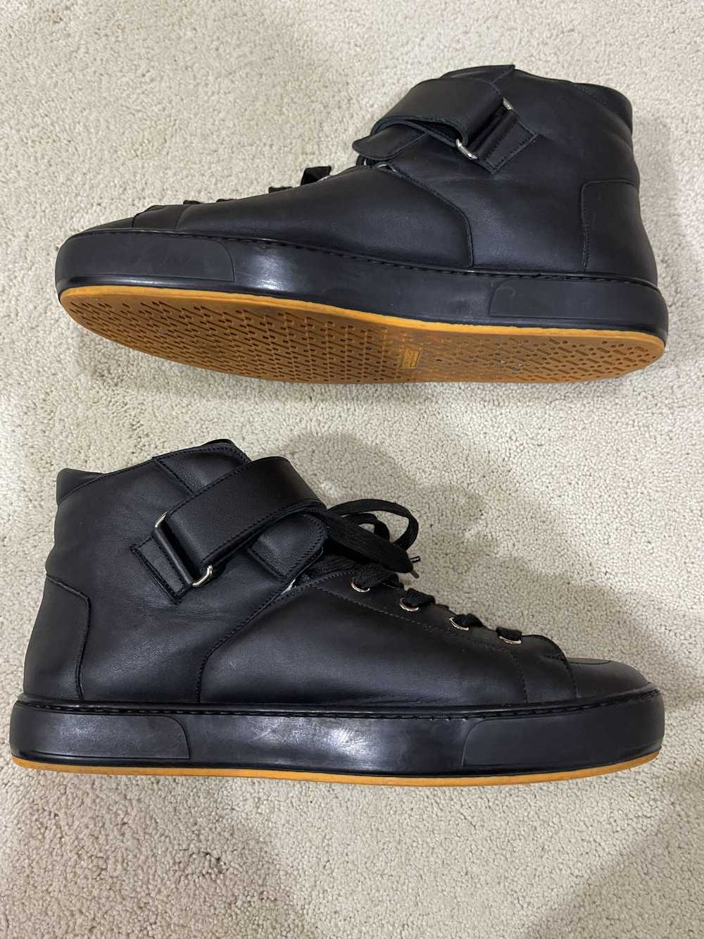 Hermes Rare Hermes High Top Jackson Leather Sneak… - image 9