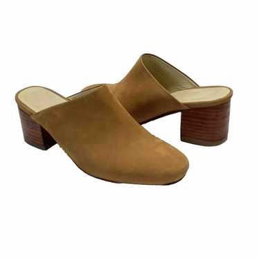 Nisolo All Day Mules Leather Block Heel Slip On S… - image 1
