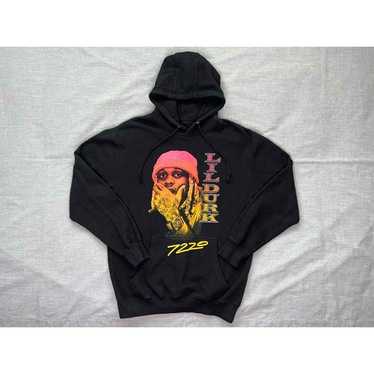 OTF Lil Durk 7220 Pullover Hoodie ロゴ パーカー Lil Durk 7220 Tour Face Black Sz S Hoodie Rap Hip Hop | eBay