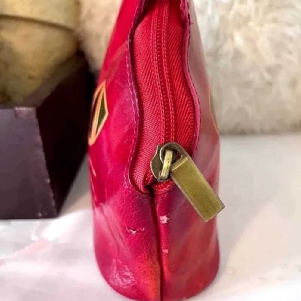 Handmade & Painted Cat Eye Handbag Shoulder Bag R… - image 9