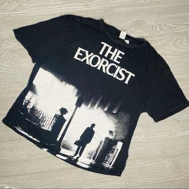 wb the exorcist horror Halloween short sleeve t sh