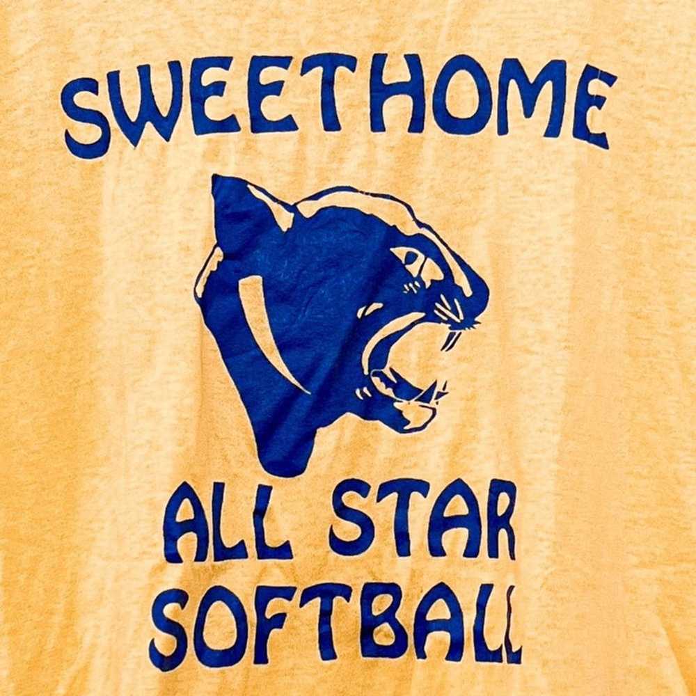 Sweethome All Star Softball vintage tee - image 2