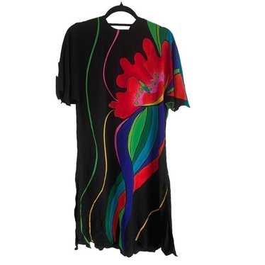 Yolanda Lorente 100% silk dress