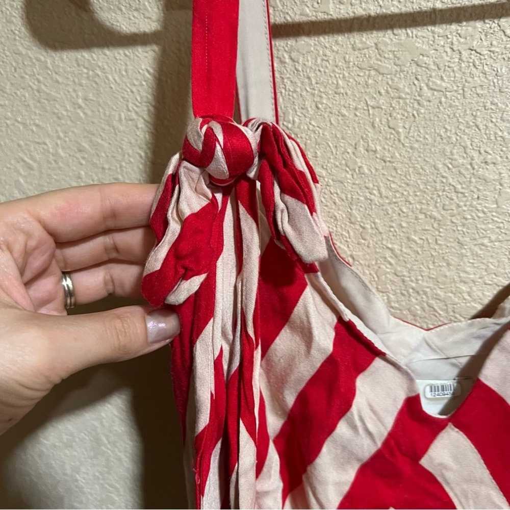 JILL Jill Stuart Clara Striped Dress in Hibiscus … - image 5