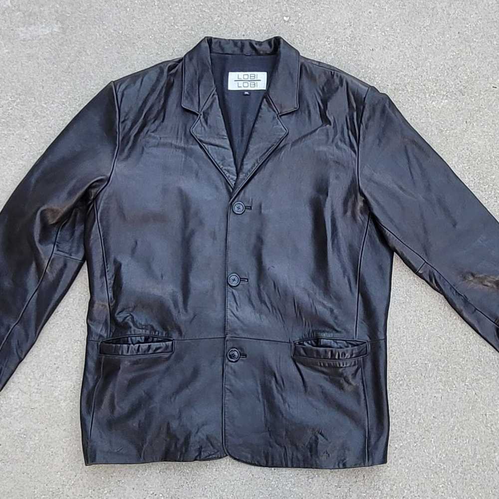 Vtg Lobi Lobi Leather Jacket - image 1