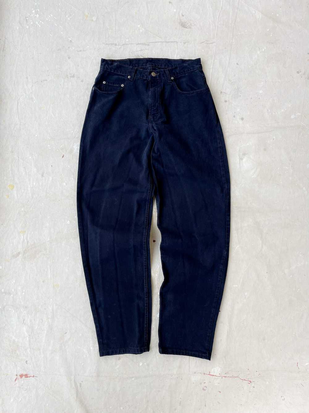 80's GAP Baggy Overdyed Blue Jeans—[31x34] - image 1