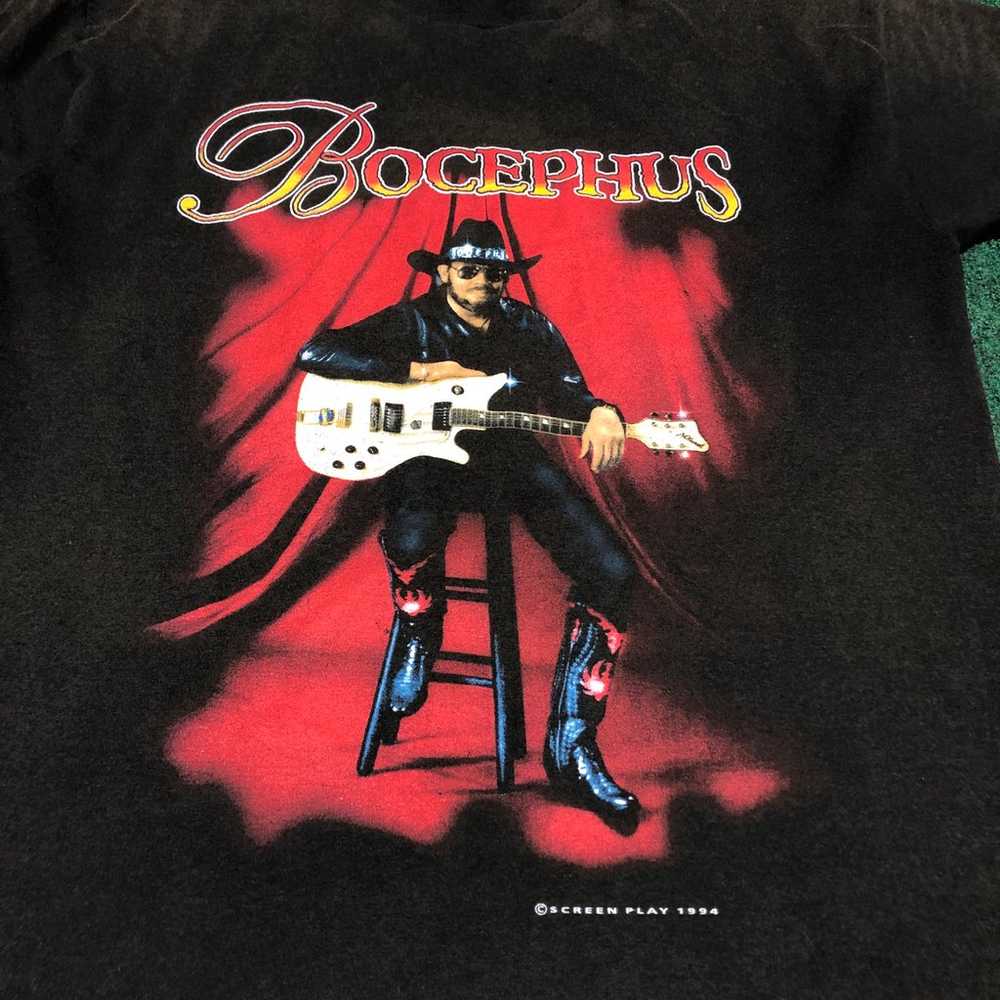 Vintage 1995 Hank Williams Jr Bocephus Tour Shirt… - image 4