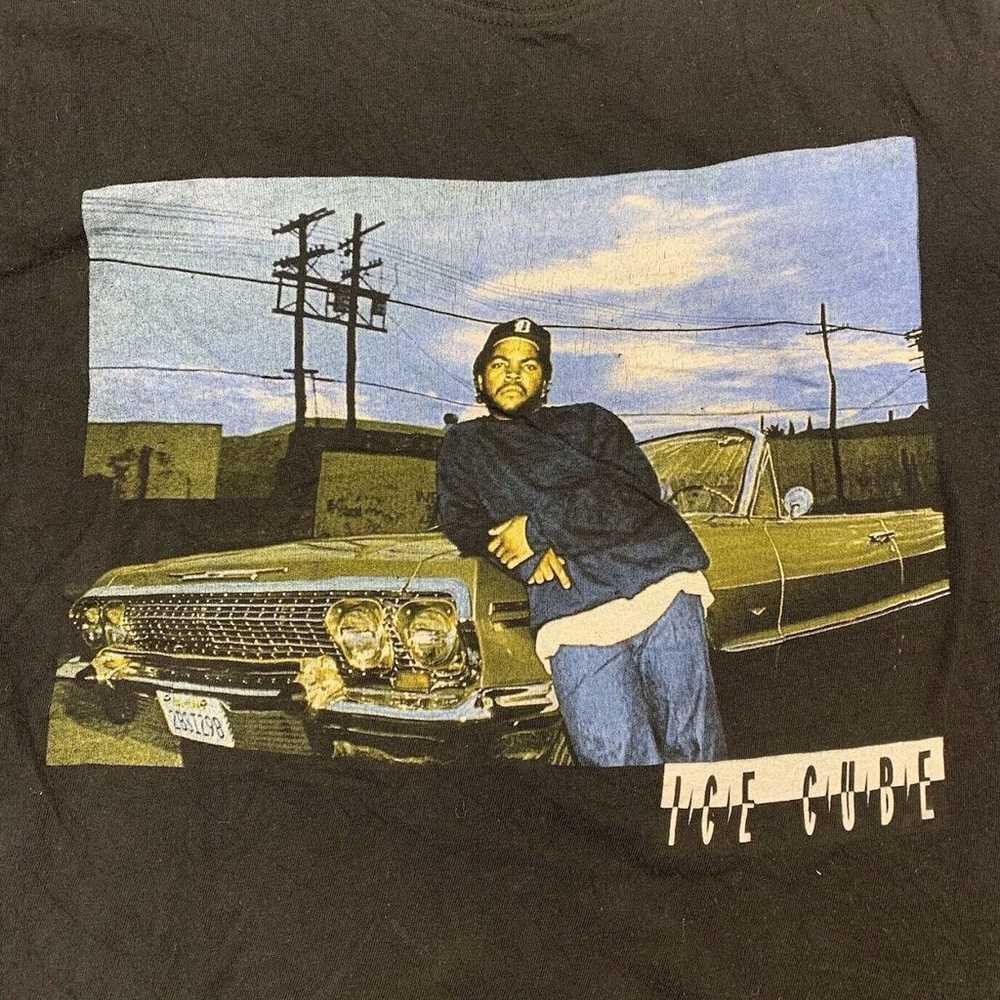 Ice Cube Graphic Tee Thrifted Vintage Style Size M - image 2