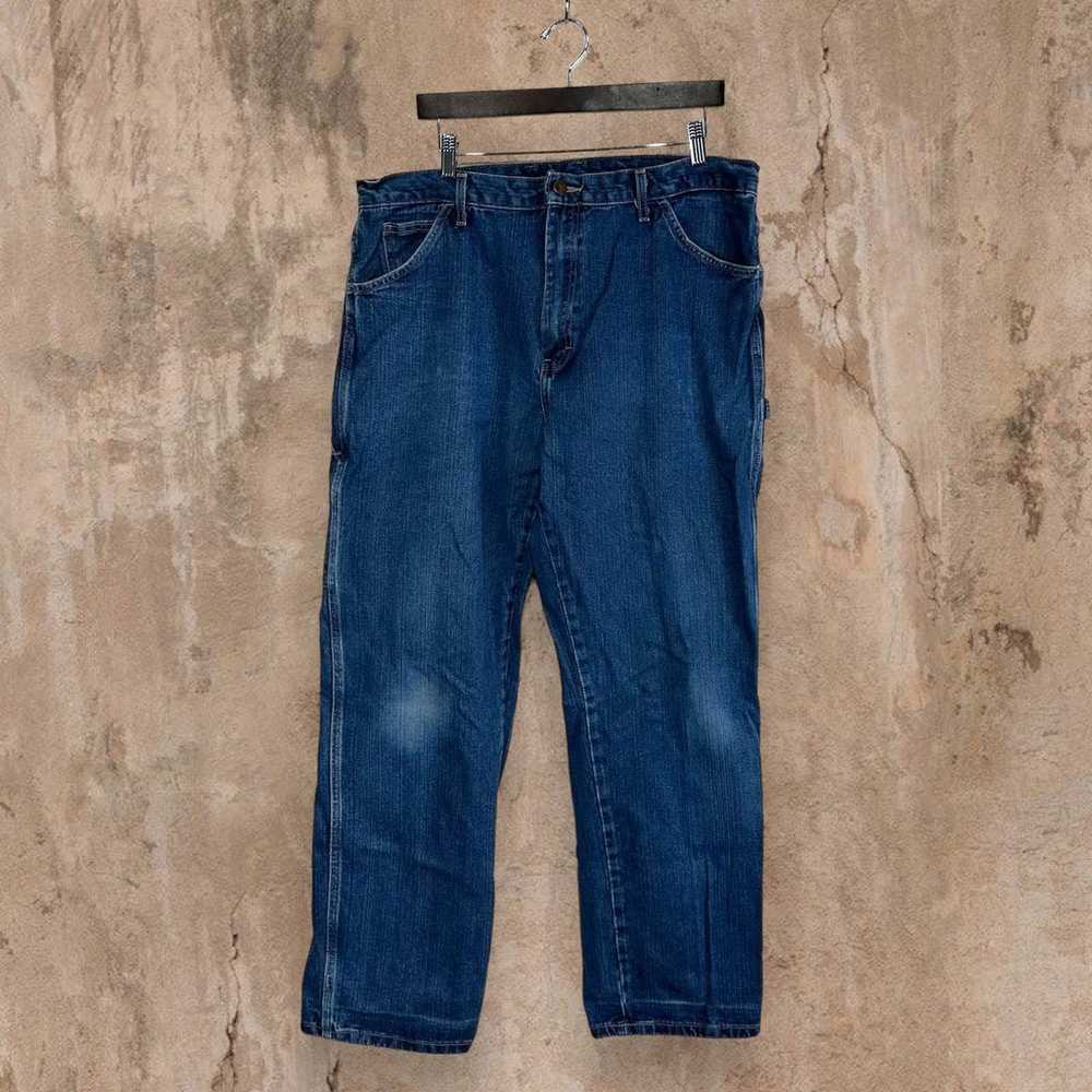 Vintage Dickies Carpenter Jeans Dark Wash Work We… - image 3