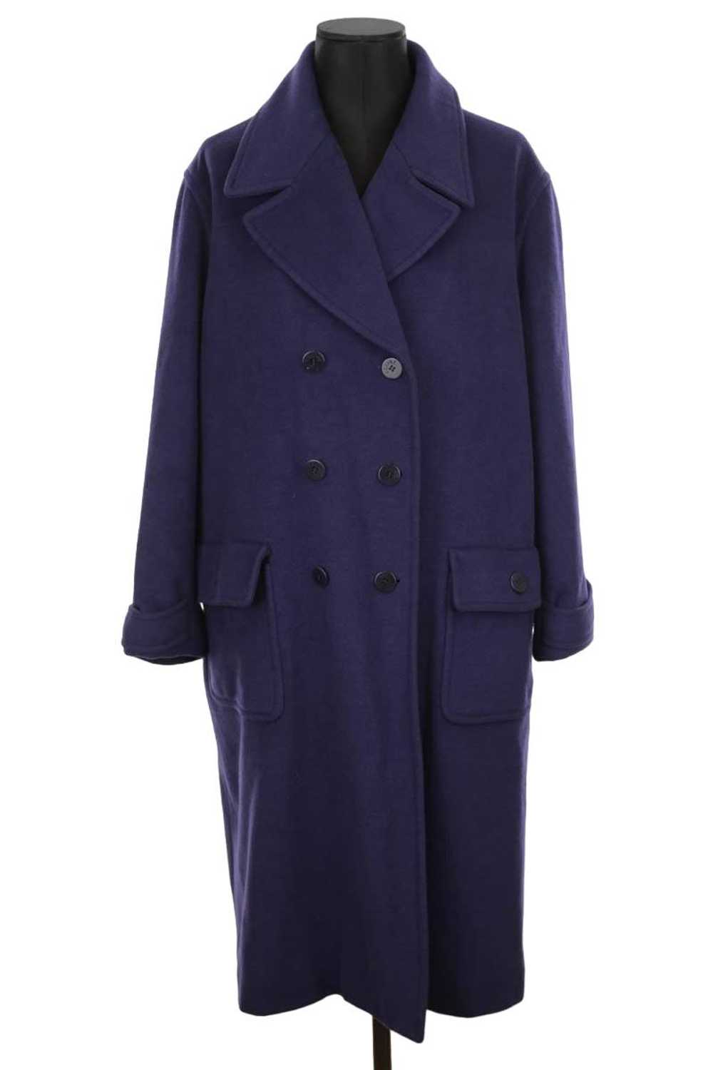 Circular Clothing Manteau en laine Celine violet.… - image 1