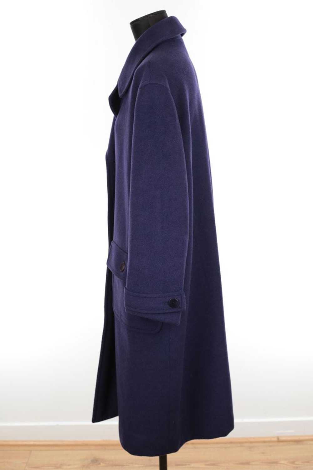 Circular Clothing Manteau en laine Celine violet.… - image 4