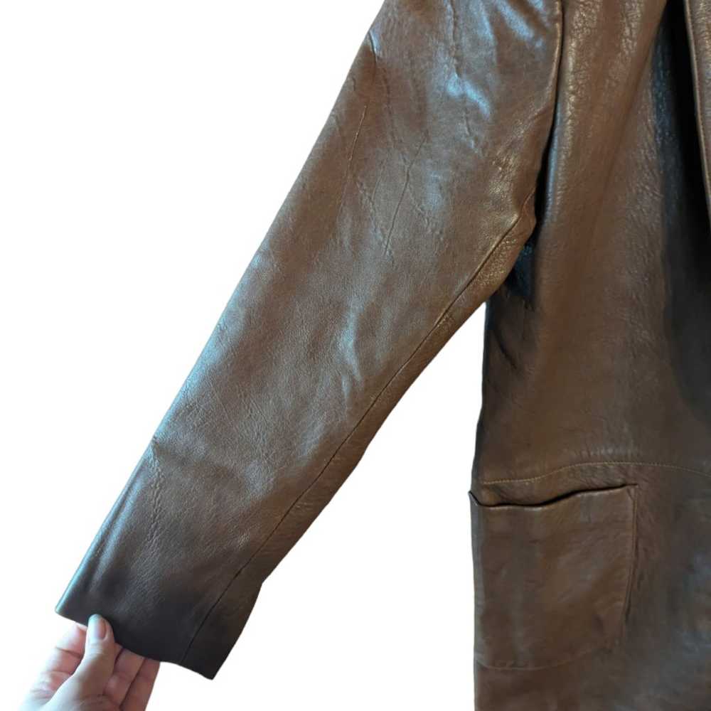 Vintage Berman's Men's Genuine Leather Jacket Bro… - image 4