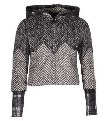 Product Details Chanel Chevron Hooded Jacket - image 1