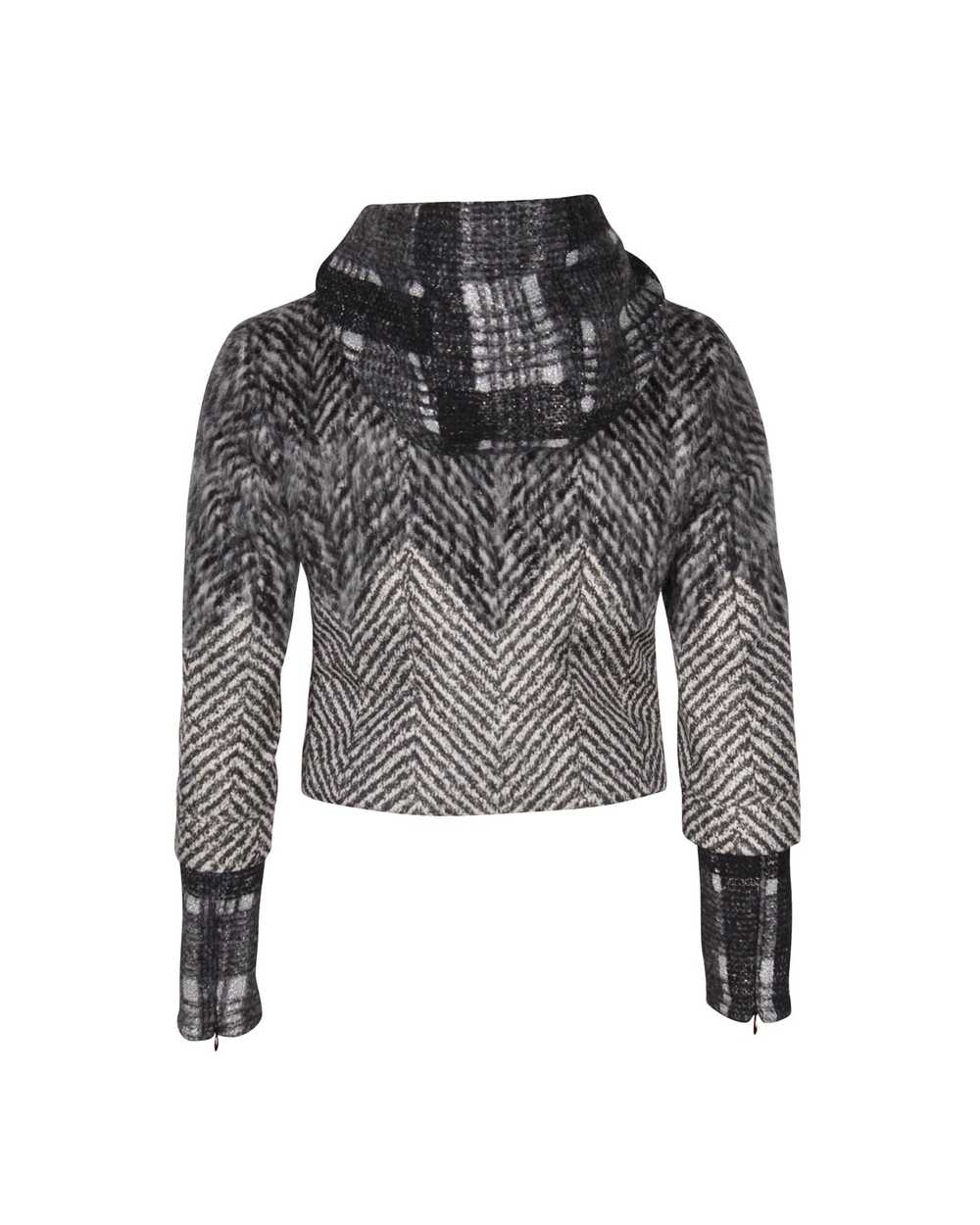 Product Details Chanel Chevron Hooded Jacket - image 3