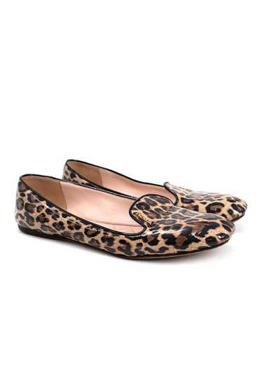 Managed by hewi Prada Leopard Print Patent Leather