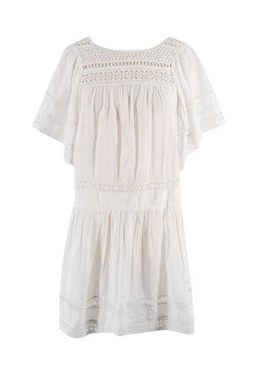 Sea New York Sea New York White Guipure Mini Dress