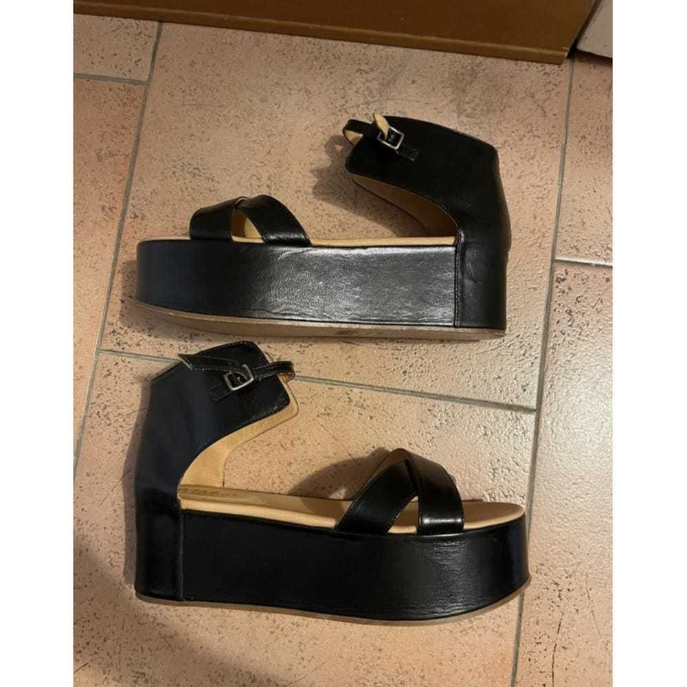 MM6 Leather sandal - image 4