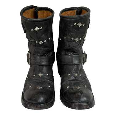 Mexicana Leather biker boots - image 1