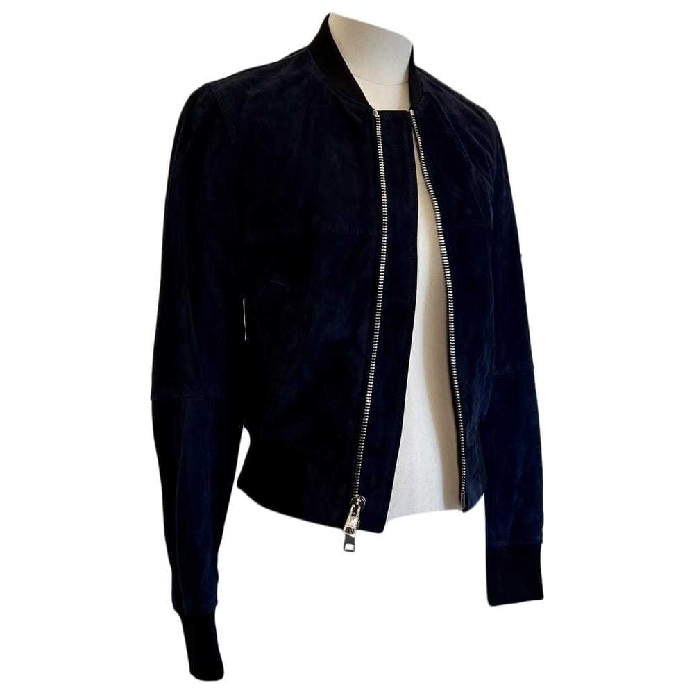 Theory Leather biker jacket - image 1