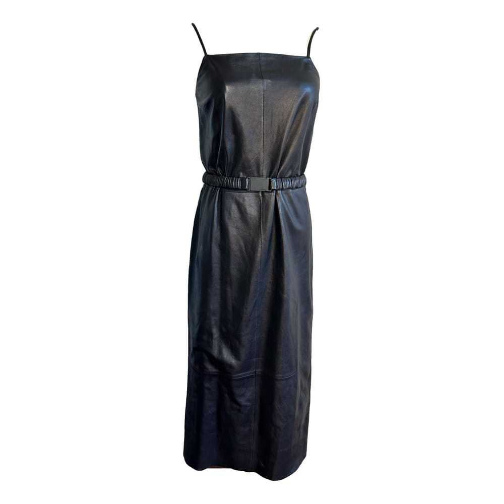 Robert Rodriguez Leather mid-length dress - image 1