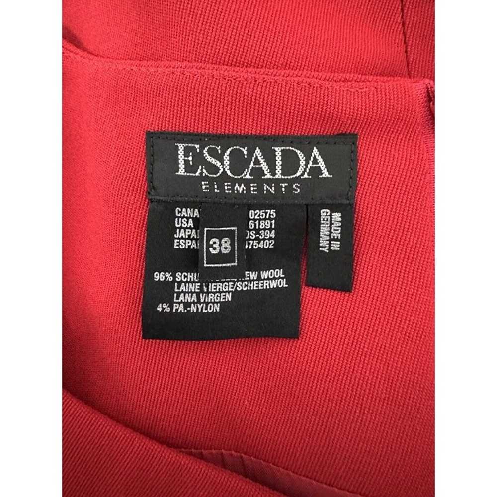 Escada Elements Women's Sleeveless Bright Red Bod… - image 5