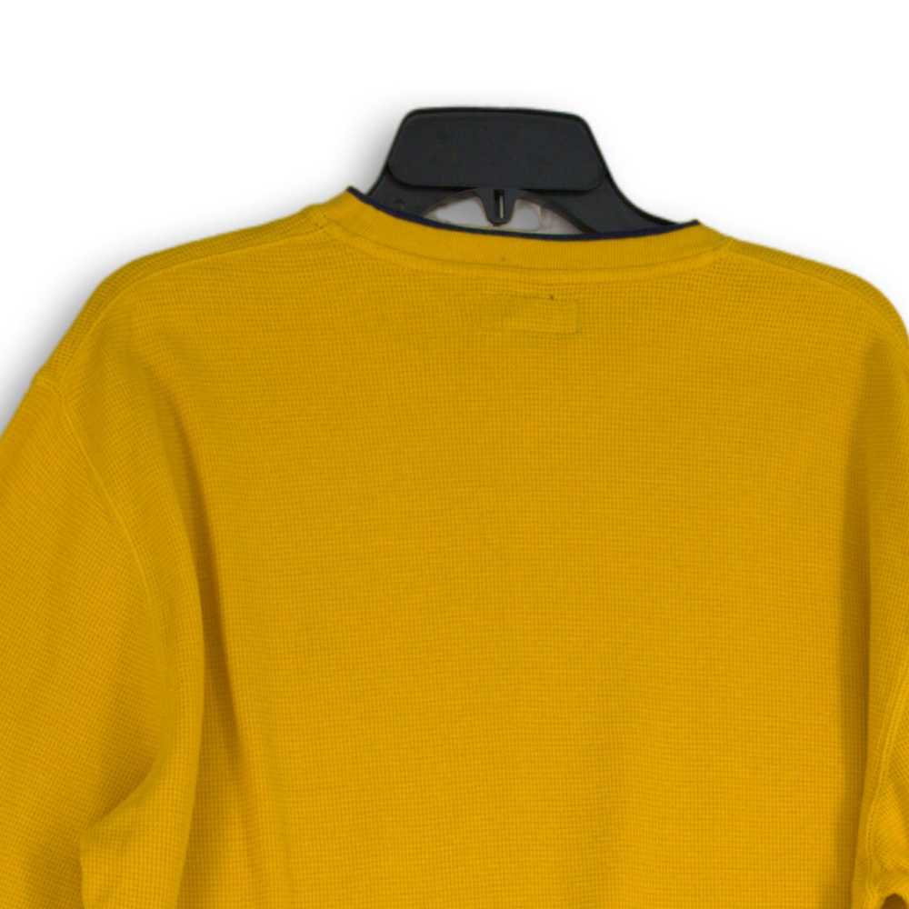 Polo by Ralph Lauren Mens Yellow Round Neck Long … - image 4