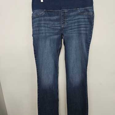 Wrangler Retro Maternity Bootcut Blue Jeans - image 1