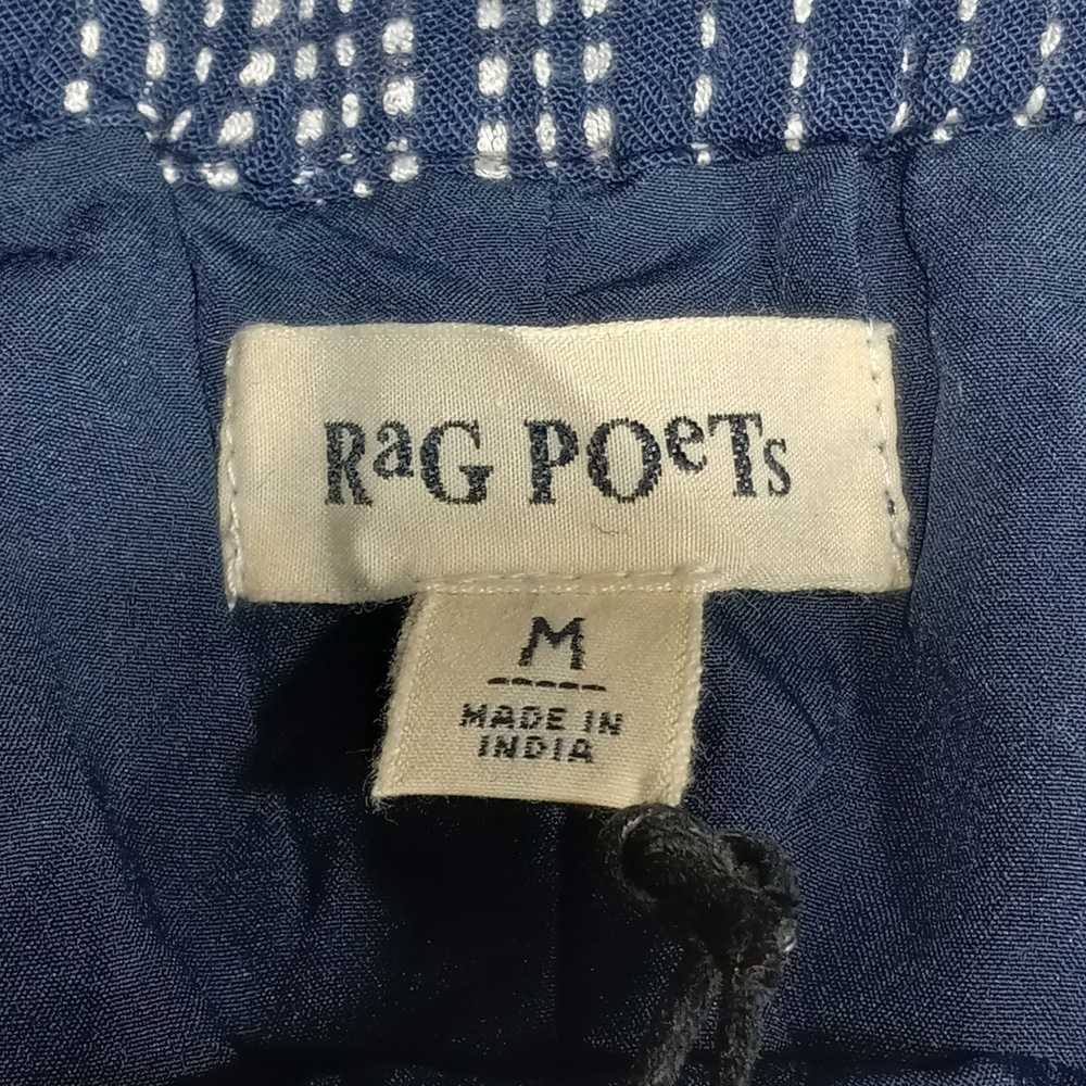 Rag & Bone Women's R&G Poets Blue Short Size M - image 4