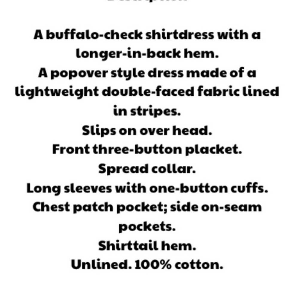 MADEWELL Jane Latitude Shirtdress Buffalo Check S… - image 8